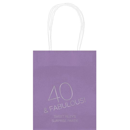 40 & Fabulous Mini Twisted Handled Bags